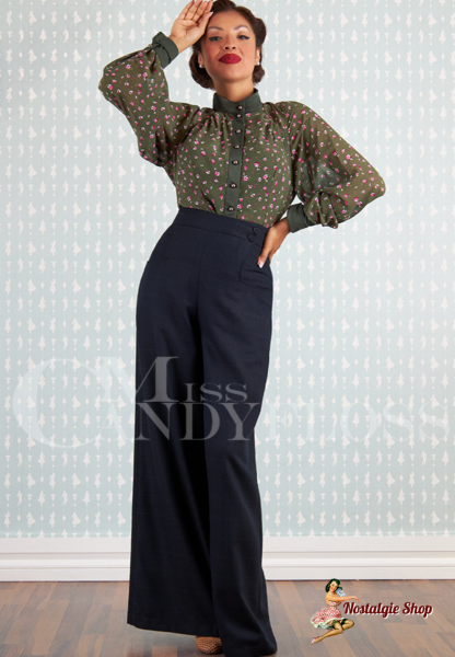 Miss Candyfloss - Neisha-Lee tartan high-waist pants