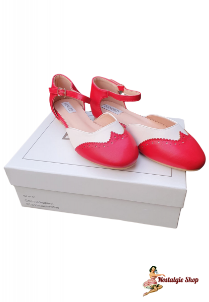 Banned - Dapper Dancemates Ballerinas Rot