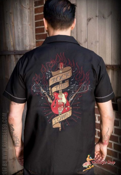 Rumble59 - Lounge Shirt - Rock this town