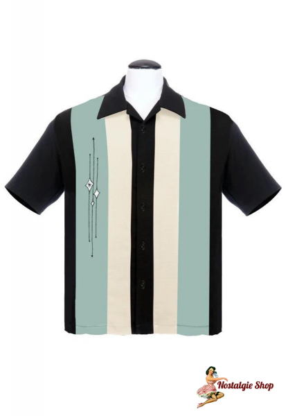 Steady Clothing - The Finley in Black/Mint/Cream