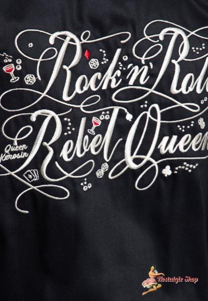 Queen Kerosin - Gabardine Jacke «Rock'n'Roll Rebel Queen»