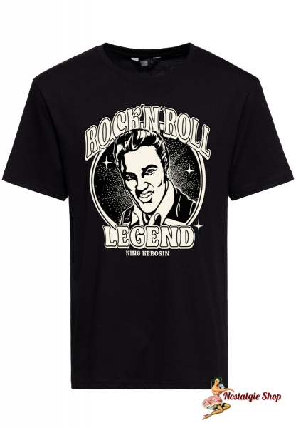 King Kerosin - T-SHIRT «ROCK 'N' ROLL LEGEND»