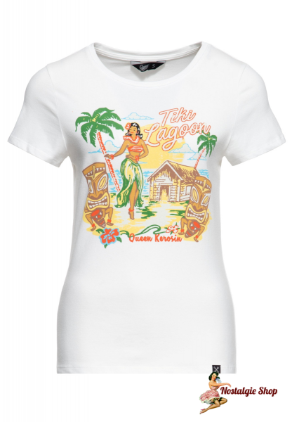 Queen Kerosin - T-Shirt «Tiki Lagoon»