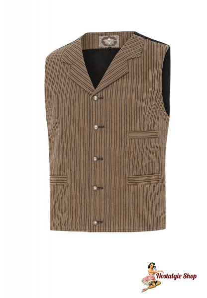 Stars and Stripes - Authentic western old-style vest Earl